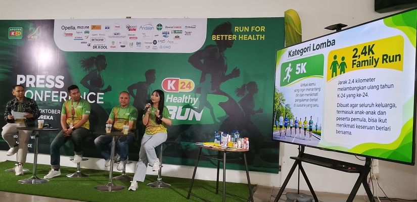 K-24 Healthy Run 2026 di Jogja, Boleh Bawa Stroller?