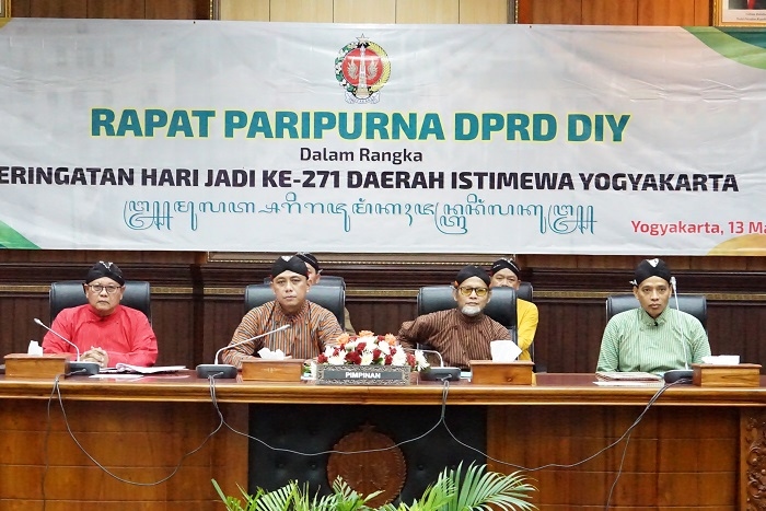 Hari Jadi ke-271 DIY, Gubernur dan DPRD DIY Tekankan Refleksi serta Kolaborasi Pembangunan