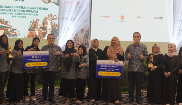 2 Desa di Bantul Raih Penghargaan Kampung Wisata 2026 