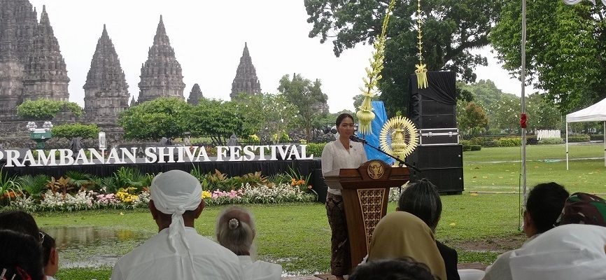 Wamenpar RI Ni Luh Puspa Resmi Buka Prambanan Shiva Festival 2026