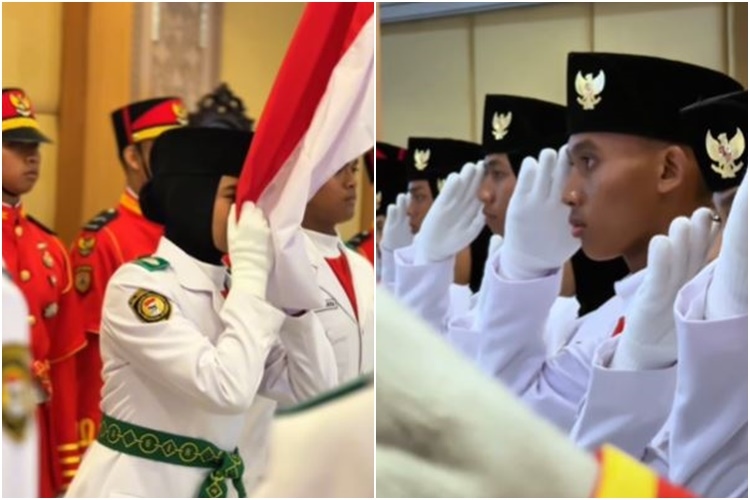 38 Paskibraka DIY Dikukuhkan, Salah Satu Anggota dari SMA 1 Banguntapan Sebut Deg-degan tapi PD