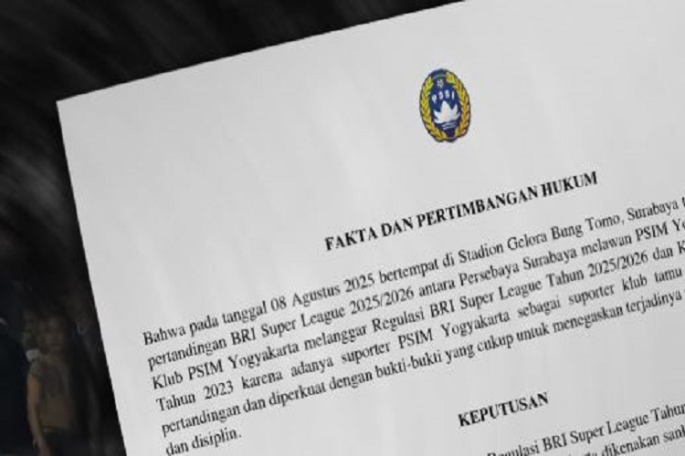 Buntut Suporter Hadir di GBT, PSIM Jogja Kena Denda Rp25 Juta
