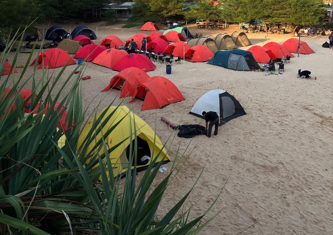 Pantai Ngrumput Gunung Kidul, Spot Camping, Viewnya Cantik, Cocok untuk Healing Saat Weekend