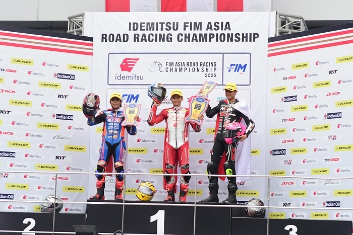 3 Pembalap Indonesia Sukses Raih Podium ARRC Malaysia