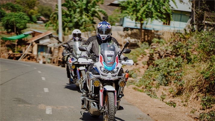 Komunitas Honda Big Bike Susuri NTB Selama Delapan Hari 