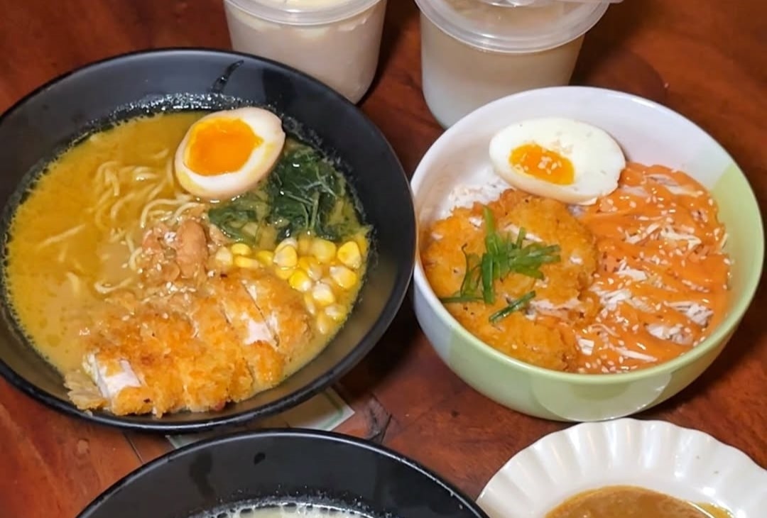 Ganbi Ramen, Menikmati Sajian Ramen dengan Es Krim Gratis
