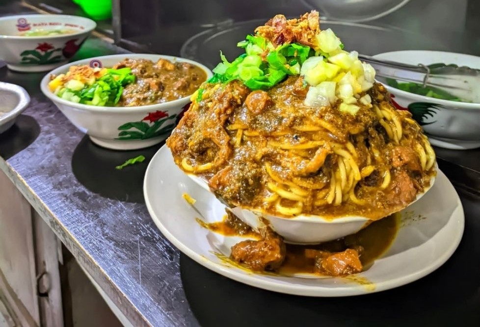 Mie Ayam Lembah Merapi, Mie Ayam Porsi Bar-bar yang Ada di Sleman