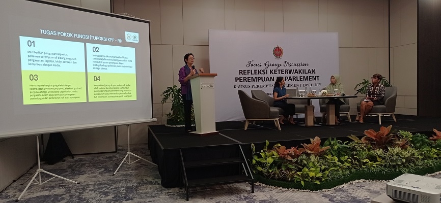 Rata-rata Keterwakilan Perempuan di Parlemen Pusat Hingga Daerah Masih Di Bawah 30%