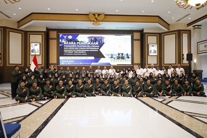 Dosen dan Tendik UPN “Veteran” Yogyakarta Jalani Diklat Bela Negara di AAU