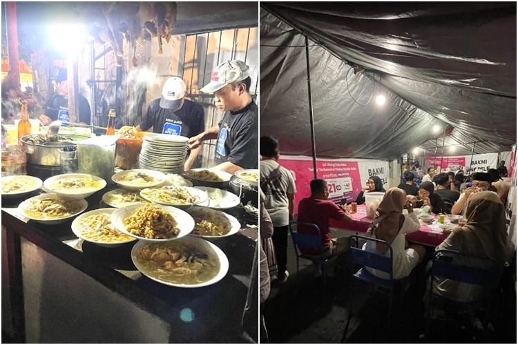 Bakmi Jawa Pak Pele, Rasa Enaknya Bikin Pelanggan Rela Antre Lama