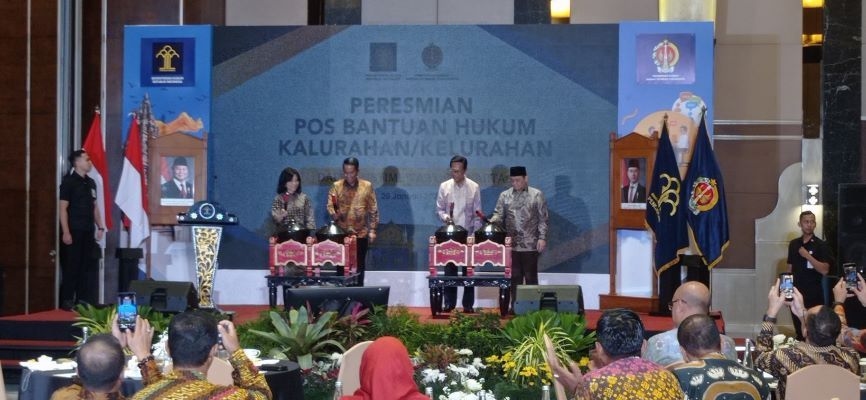Kementerian Hukum Resmikan Pos Bantuan Hukum di DIY