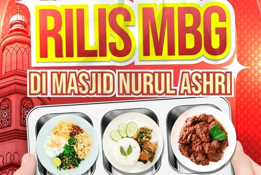 Masjid Nurul Ashri Deresan Jogja Rilis MBG, Sajikan Menu Nusantara