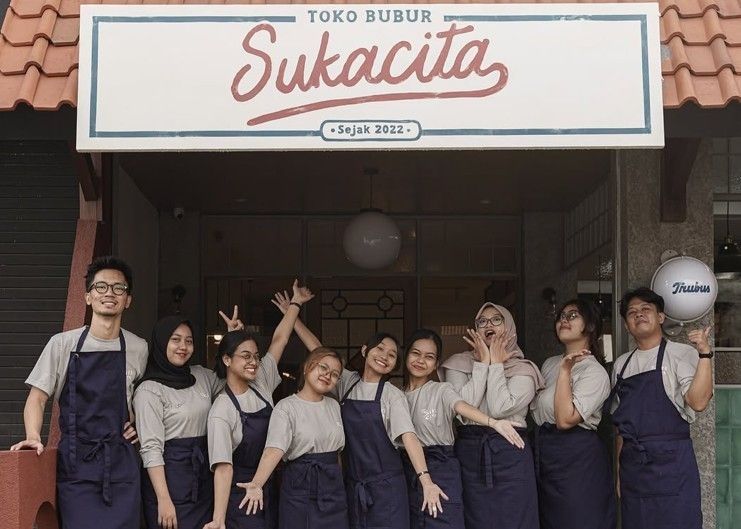 Mampir Sarapan di Toko Bubur Sukacita Yogyakarta,  Menunya Juara