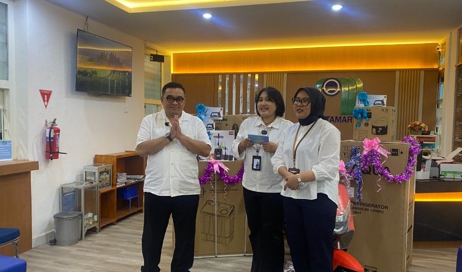 PDAM Tirtamarta Kota Joga Beri Hadiah Sepeda Listrik ke Pelanggan Baru