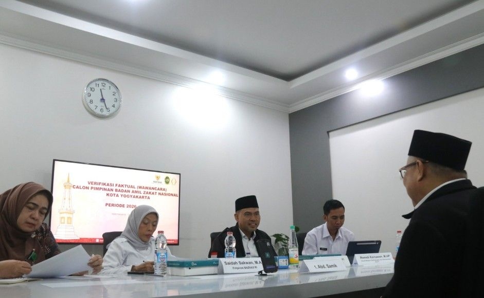 Baznas Kota Jogja Tetapkan 10 Calon Pimpinan, Sudah Tahap Wawancara