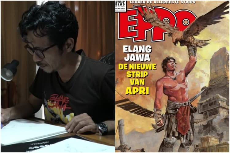 Keren, Komik Elang Jawa Karya Komikus asal Bantul Laris di Pasar Eropa 