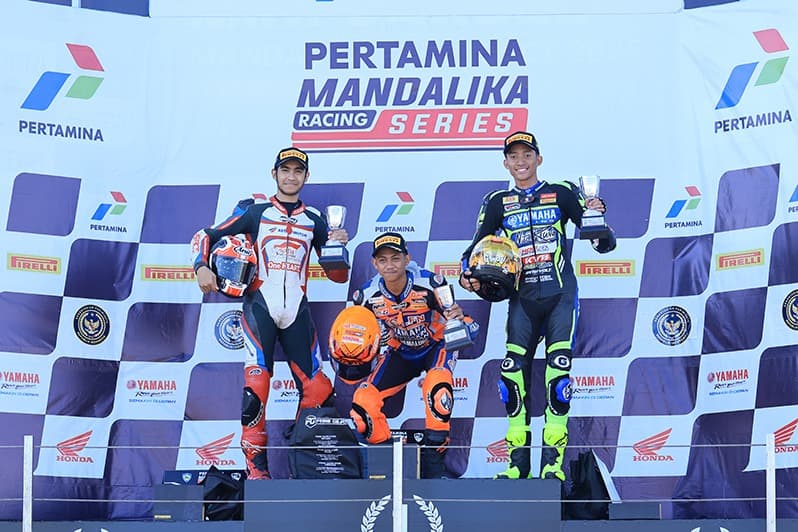 2 Pembalap Astra Motor Racing Team Raih Podium di Mandalika Racing Series Round 4