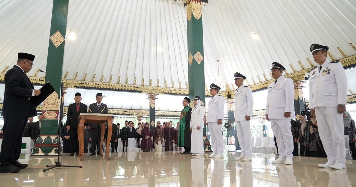 Daftar 5 Lurah PAW Kabupaten Sleman yang Resmi Dilantik Hari Ini