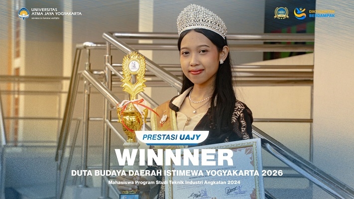 Keren! Mahasiswa UAJY Ini Raih Gelar Duta Budaya DIY 2026
