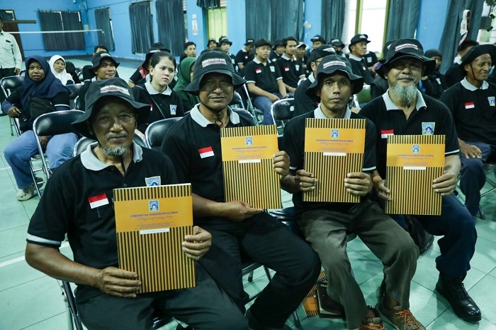 Kuatkan Wawasan Kebangsaan dan Cinta Tanah Air, Pemkab Sleman Kukuhkan Kader Bela Negara