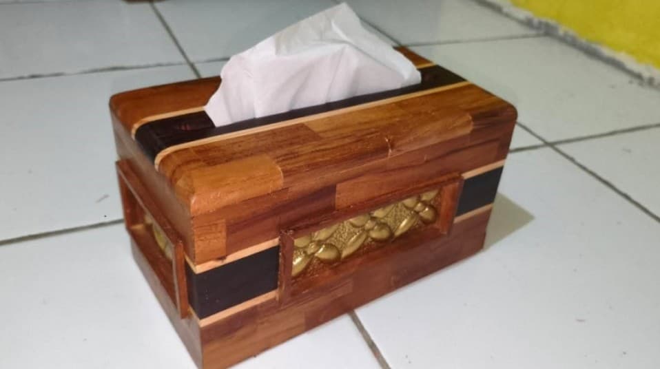 Mahasiswa UNY Ubah Limbah Kayu Praktikum jadi Tempat Tisu Bernilai Ekonomi