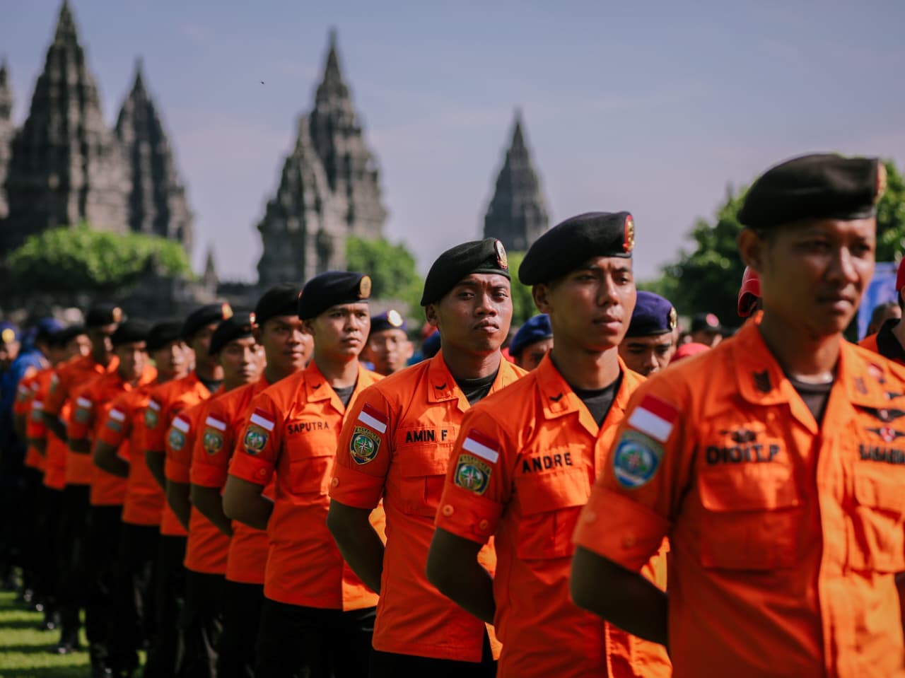 Kolaborasi InJourney Destination Management dan Kemenko PMK, Gelar Apel Kesiapsiagaan Bencana di Candi Prambanan