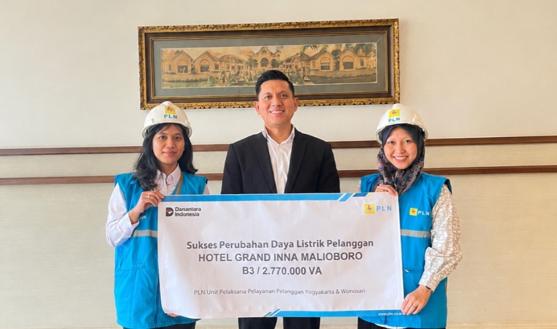 PLN Tambah Daya Listrik di Grand Hotel De Djokja