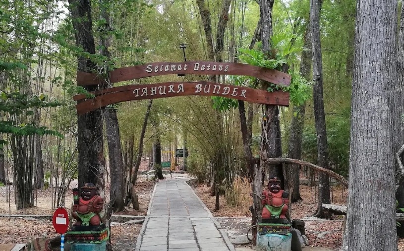 Pesona Alam Tepi Sungai Taman Hutan Raya Bunder Gunungkidul, Healing sekaligus Menyepi dari Keriuhan Kota