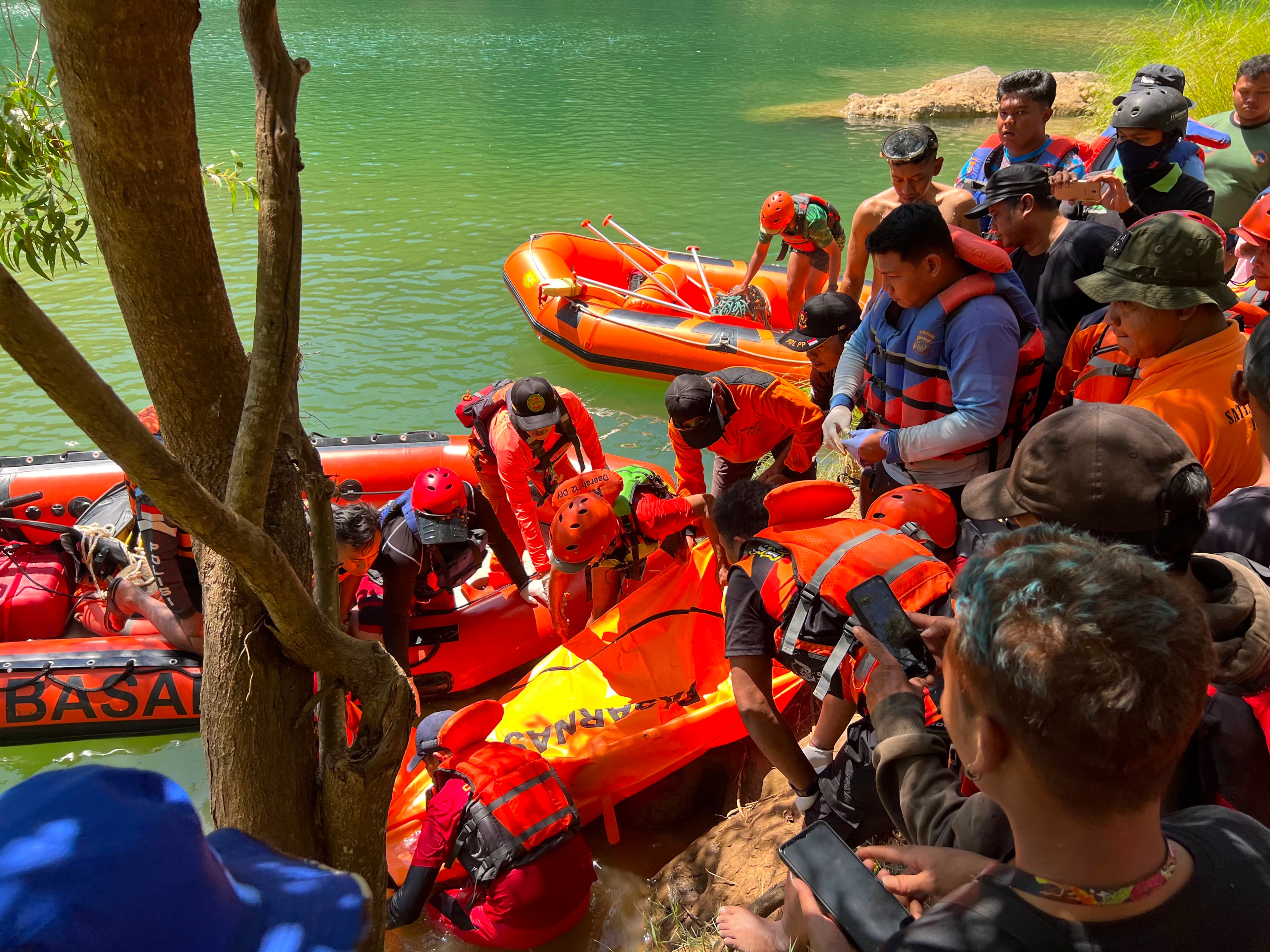 Tim SAR Gabungan Berhasil Temukan Korban Tenggelam di Sungai Oya