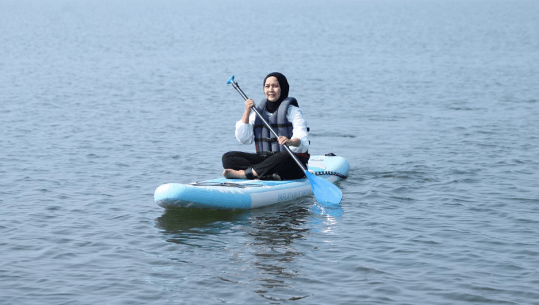 Menikmati Serunya Wisata Paddle Board di Sungai Opak