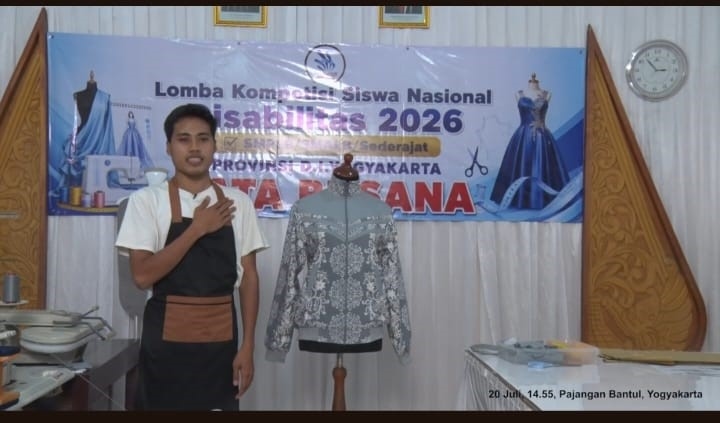 Keren! Siswa SLB Bina Siwi Bantul Raih Juara 1 LKSN Nasional