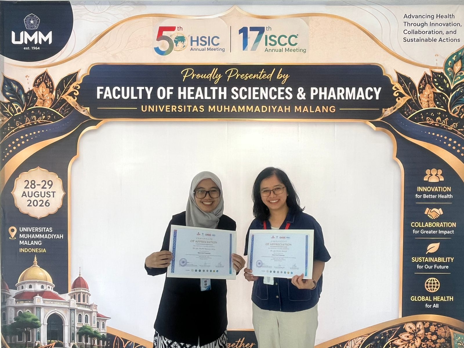 UAJY Raih Best Oral Presenter di Konferensi Kesehatan Internasional