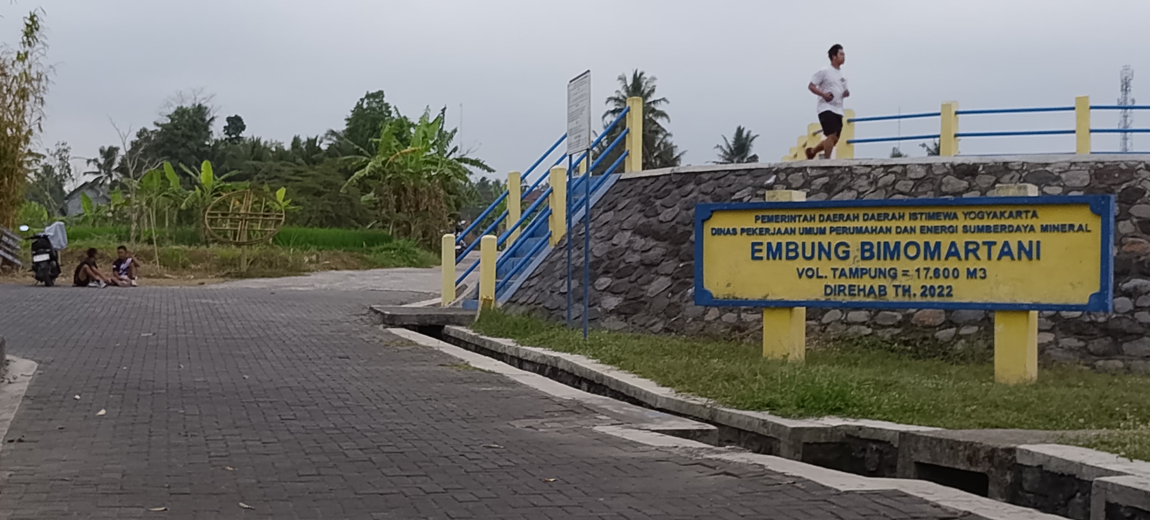 Peningkatan Irigasi Embung Bimomartani, Dukung Ketahanan Pangan