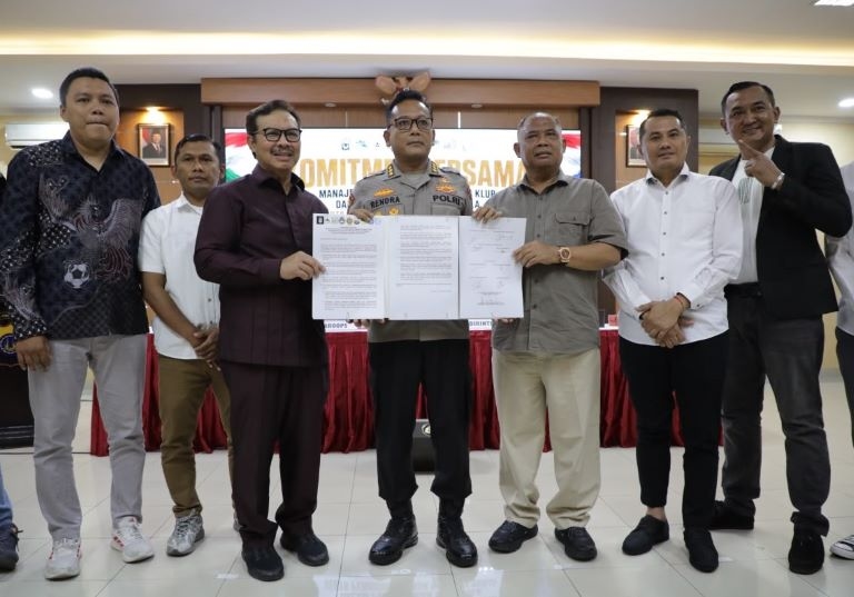 Polda DIY Fasilitasi Komitmen Bersama Suporter PSS dan PSIM Yogyakarta, Ada 4 Point Kesepakatan