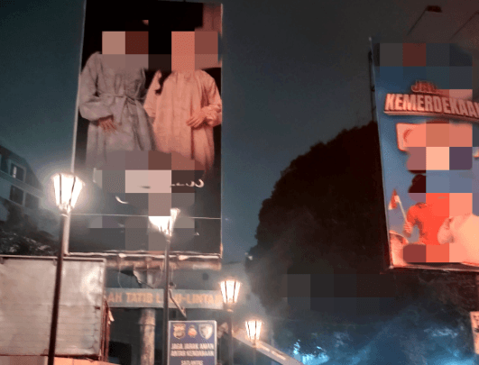 Pemkot Jogja Tertibkan 4 Reklame Besar Ilegal