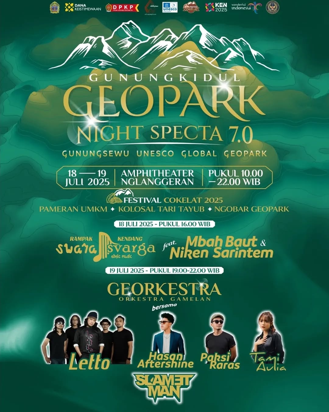 Yuk Ramaikan Event Tahunan Geopark Night Specta Vol. 7.0 yang Hadir Kembali Pada 18-20 Juli