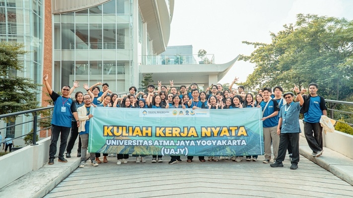 Penanganan Ekowisata Berkelanjutan, UAJY Terjunkan Mahasiswa KKN Tematik Di Desa Ini