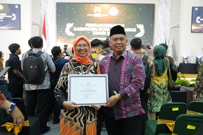 Sleman Raih Penghargaan Kabupaten Layak Anak Tingkat Nindya