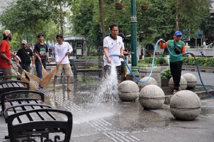Reresik Malioboro, Upaya Menggugah Kepedulian Menjaga Kebersihan Wajah Jogja