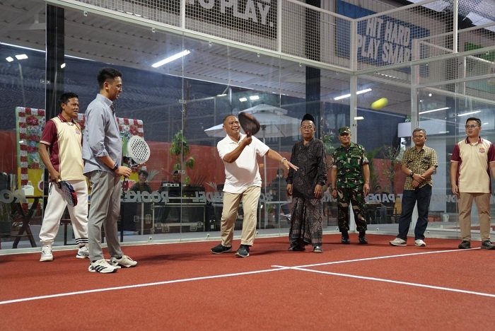Peminat Olahraga Padel di DIY Semakin Banyak