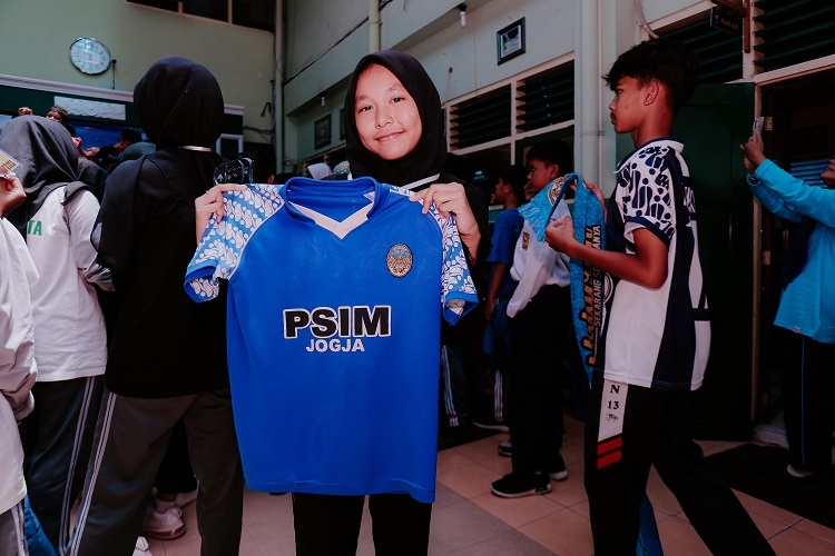 PSIM Goes to School SMPN 13 Yogyakarta, Savio Sheva Reuni dengan Sekolahnya