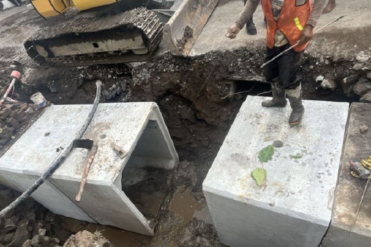 Atasi Banjir, Pemkot Jogja Kebut Pembangunan Saluran Air Hujan di Jalan Soepomo