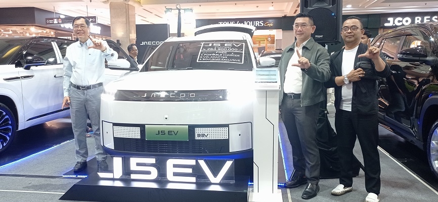 Jaecoo J5 EV Resmi Hadir Menyapa Warga Yogyakarta