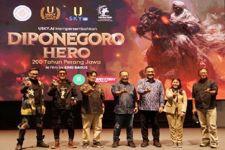 Dibuat dengan AI, Film Pahlawan Diponegoro Hero: 200 Tahun Perang Jawa Pukau Penonton di Hari Pahlawan