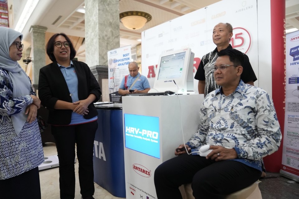 Dinkes Sleman Luncurkan HRV Analyzer, Apa Itu?