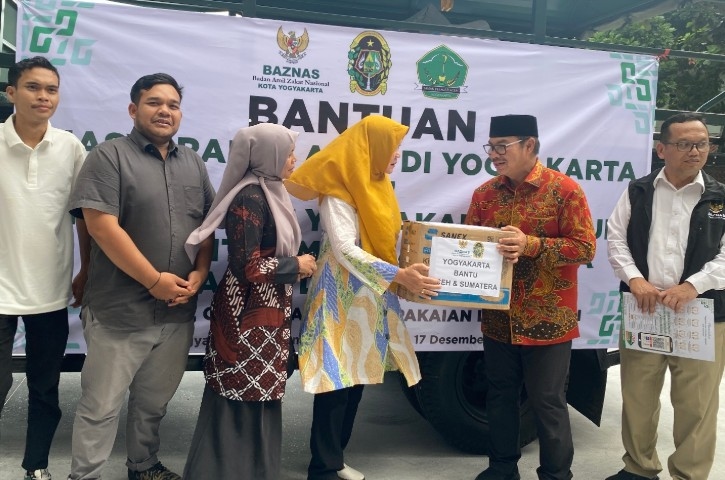 Pemkot Jogja Kirim 25 Koli Bantuan untuk Bencana Sumatera