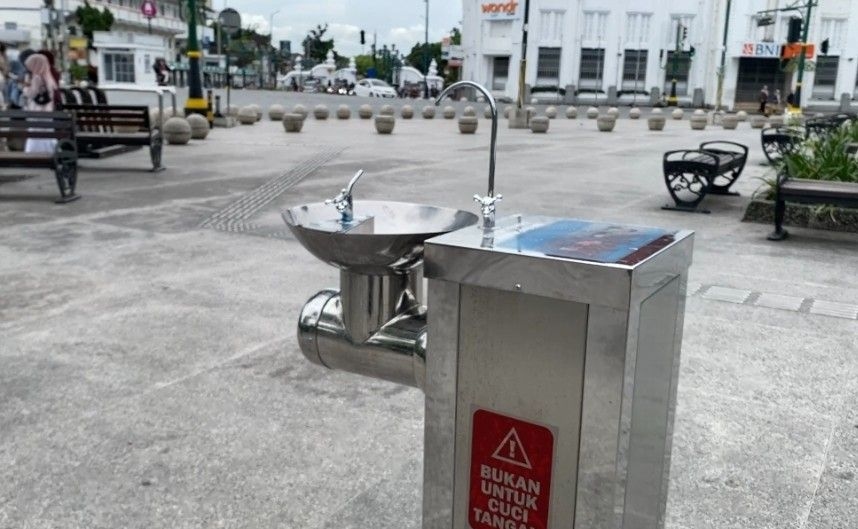 Mantap! Air Minum Gratis Kini Ada di Malioboro